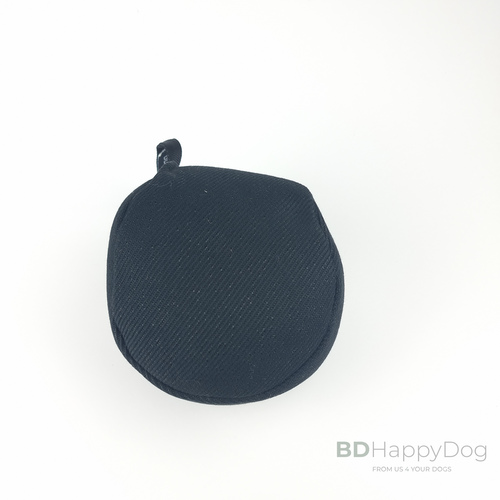 Piłka dla psa z uchwytem 20cm - materiał ringowy - jasny niebieski 3