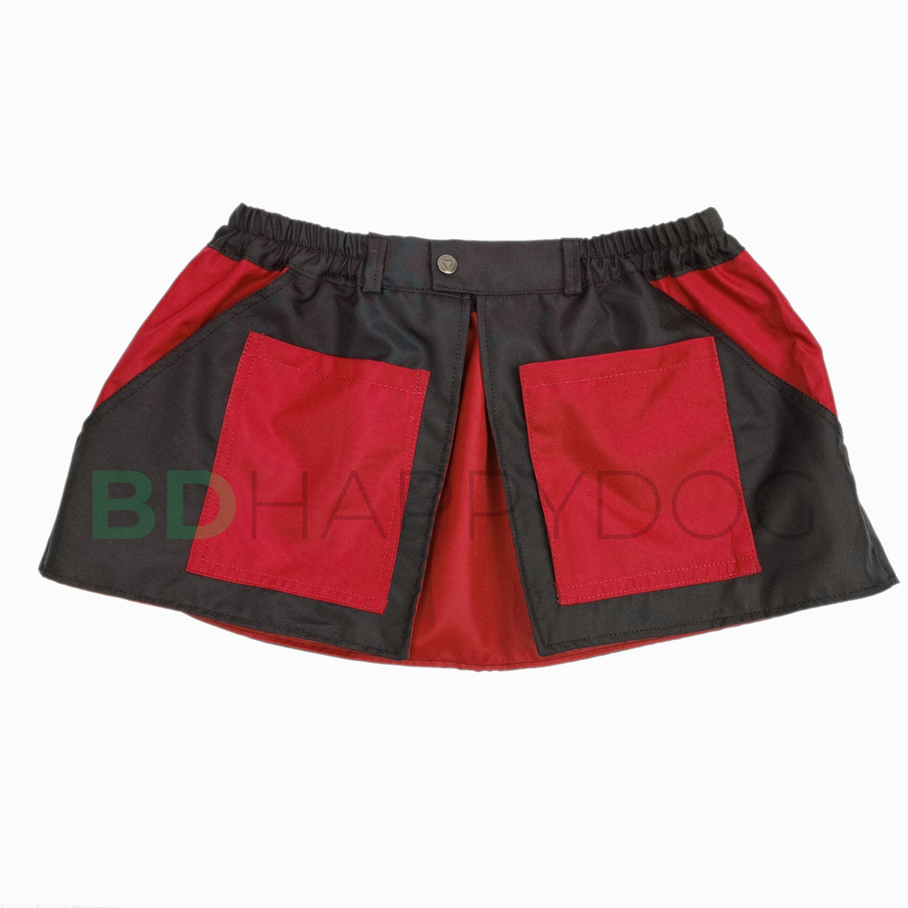 Spódnica treningowa z kieszeniami XXL - kodura - czerwony 1